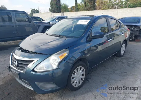2015 Nissan Versa 1.6 Sv z USA, uszkodzony, nr VIN 3N1CN7APXFL867701